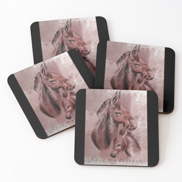 Item preview, Love my donkey, best cute shirts and stickers designed and sold by virginiajollyh.