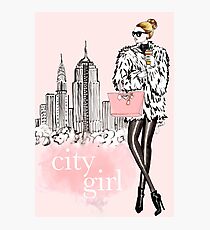 City Girl Photographic Print