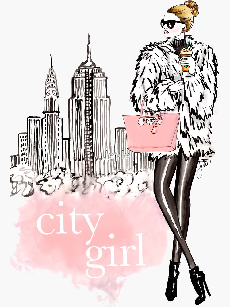 city girl 安い lover ステッカー