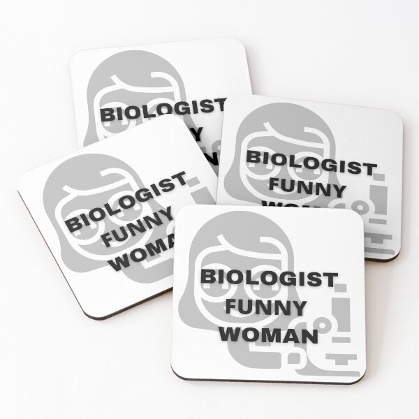 Item preview, BIOLOGIST FUNNY WOMAN  designed and sold by AGARI ★★★★★.