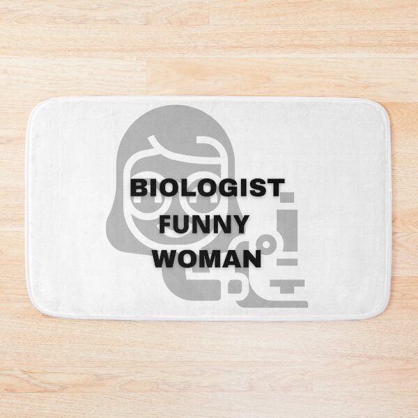 Item preview, BIOLOGIST FUNNY WOMAN  designed and sold by AGARI ★★★★★.