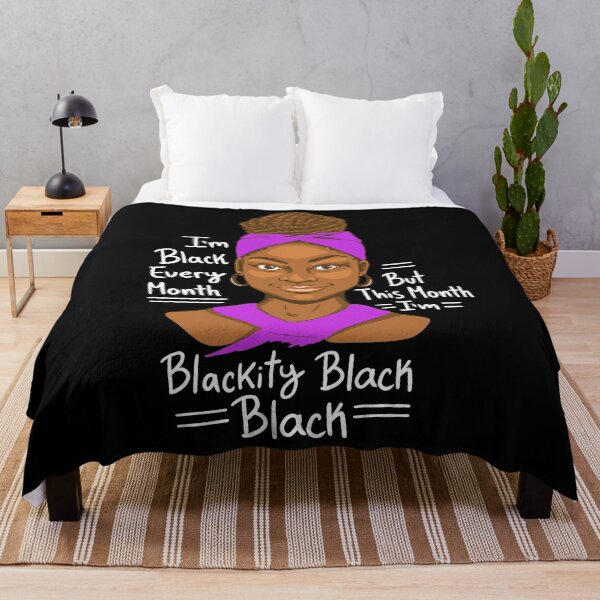 Item preview, I Am Black Every Month But This Month I'm Blackity Black designed and sold by Eddie SH.