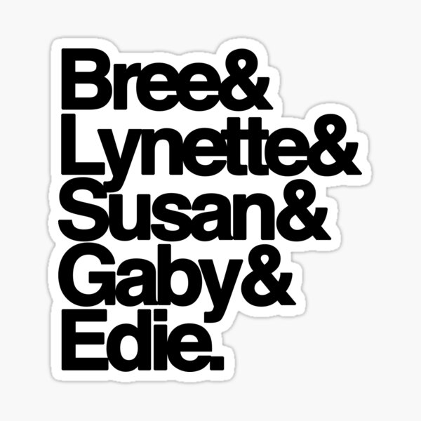 femmes au foyer désespérées Sticker