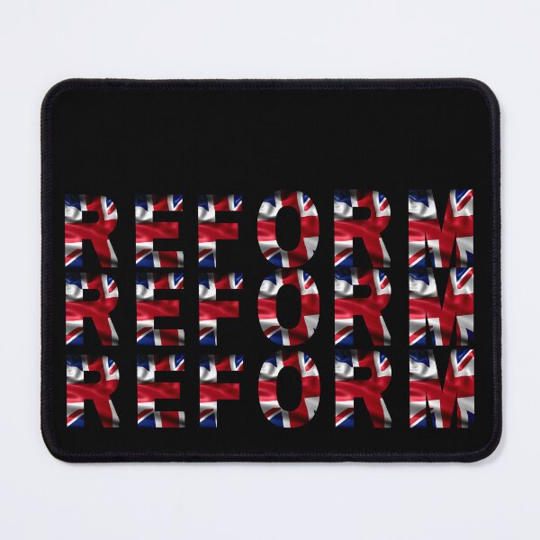 Item preview, UK Reform Party with Great Britain Flag designed and sold by RelaxTimeYogaa.