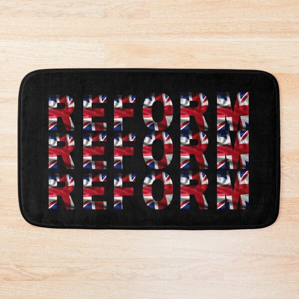 Item preview, UK Reform Party with Great Britain Flag designed and sold by RelaxTimeYogaa.
