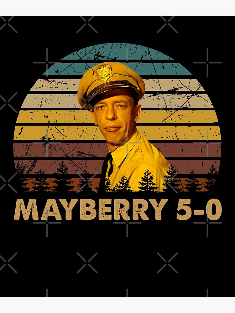 "Sticker face Barney Fife man character art" Poster for Sale by