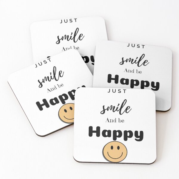Item preview, Just smile and be happy  designed and sold by Sanaura.