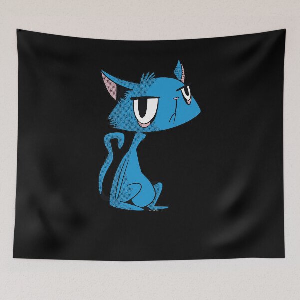 Item preview, blue cat designed and sold by zaher97.