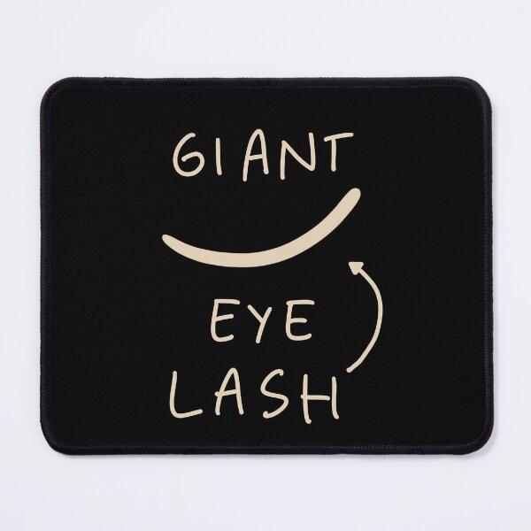 Item preview, Giant Eyelash - Isstgeschichte - Sloppy Minimalist Cartoon - Whimsical designed and sold by isstgeschichte.