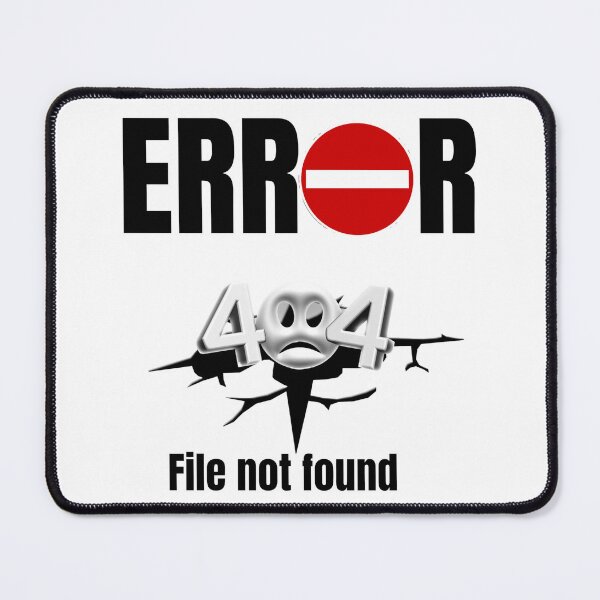 Item preview, File Not Found Error 404 designed and sold by RichTeeDesigns.
