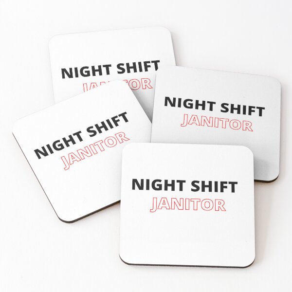 Item preview, NIGHT SHIFT JANITOR designed and sold by AGARI ★★★★★.