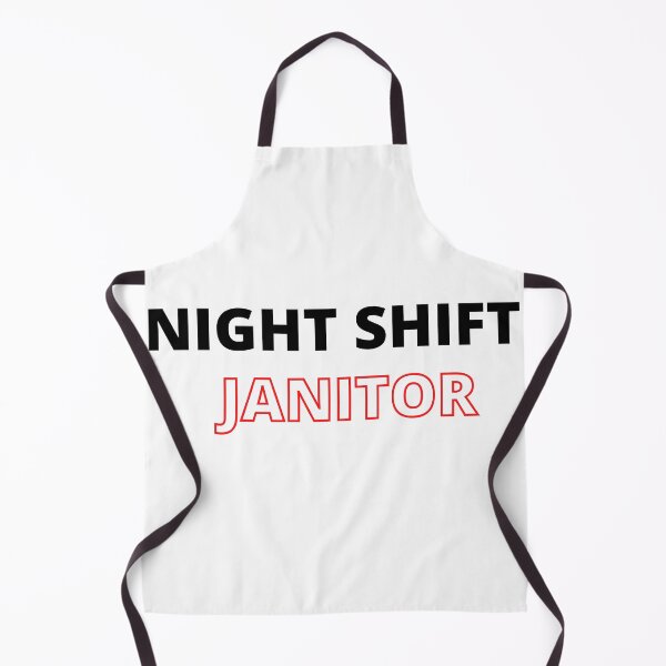 Item preview, NIGHT SHIFT JANITOR designed and sold by AGARI ★★★★★.