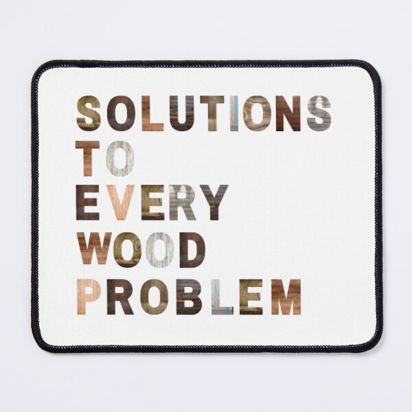 Item preview, Solutions To Every Wood Problem designed and sold by nuvalonstyles.