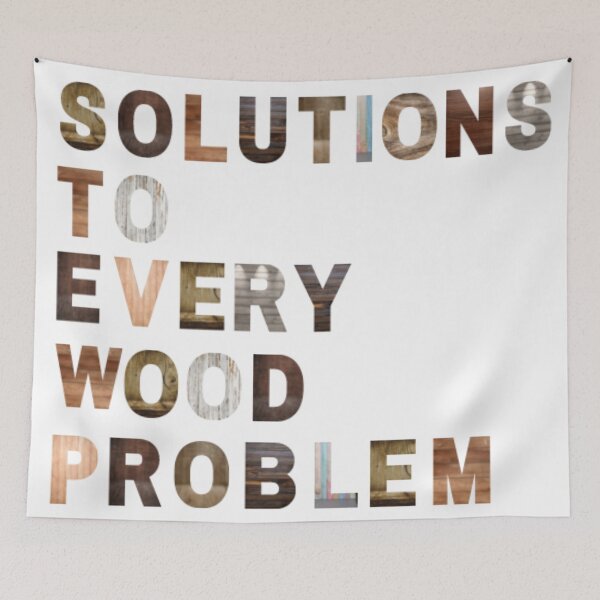 Item preview, Solutions To Every Wood Problem designed and sold by nuvalonstyles.