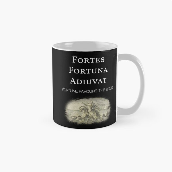 Item preview,  Fortes Fortuna Adiuvat - Fortune Favours The Bold - Old Latin Phrase designed and sold by WordsOf--Wisdom.