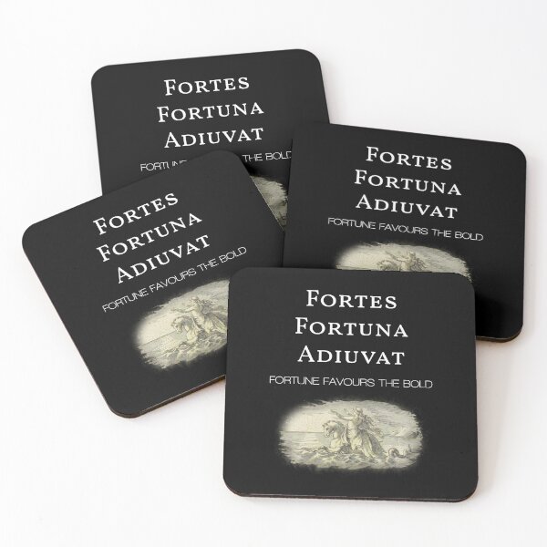 Item preview,  Fortes Fortuna Adiuvat - Fortune Favours The Bold - Old Latin Phrase designed and sold by WordsOf--Wisdom.