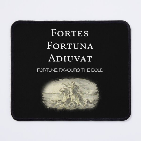 Item preview,  Fortes Fortuna Adiuvat - Fortune Favours The Bold - Old Latin Phrase designed and sold by WordsOf--Wisdom.