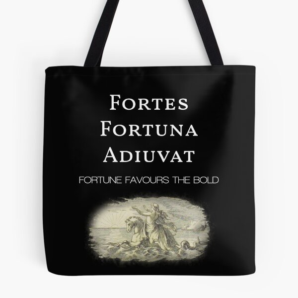 Item preview,  Fortes Fortuna Adiuvat - Fortune Favours The Bold - Old Latin Phrase designed and sold by WordsOf--Wisdom.