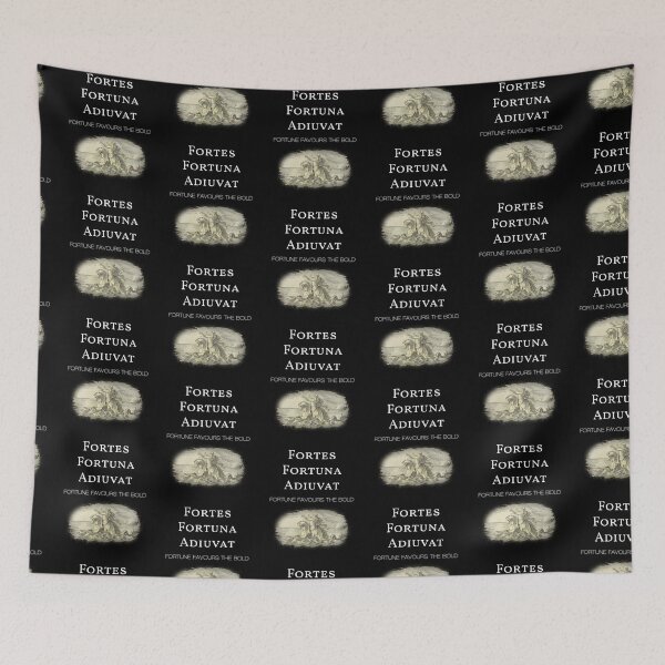 Item preview,  Fortes Fortuna Adiuvat - Fortune Favours The Bold - Old Latin Phrase designed and sold by WordsOf--Wisdom.