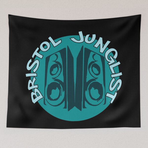 Item preview, Bristol Junglist Round logo designed and sold by SwnCreations.