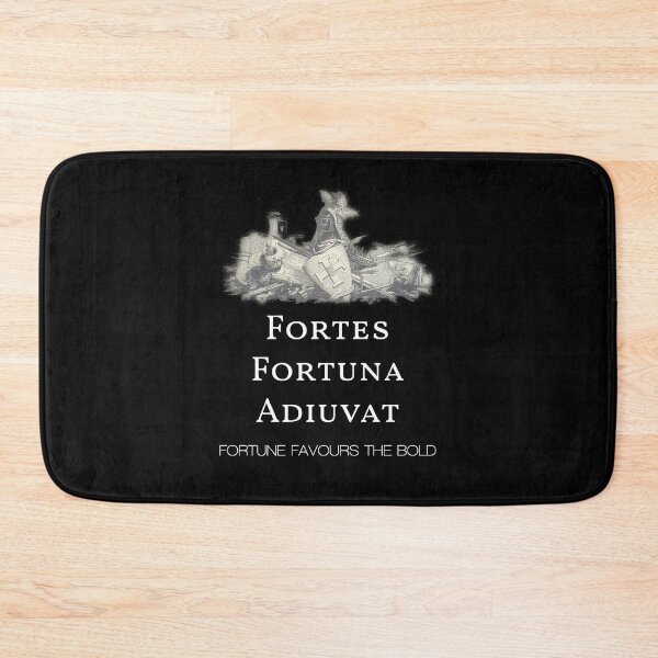 Item preview,  Fortes Fortuna Adiuvat - Fortune Favours The Bold - Old Latin Phrase With Vintage Drawing Of A Knight  designed and sold by WordsOf--Wisdom.