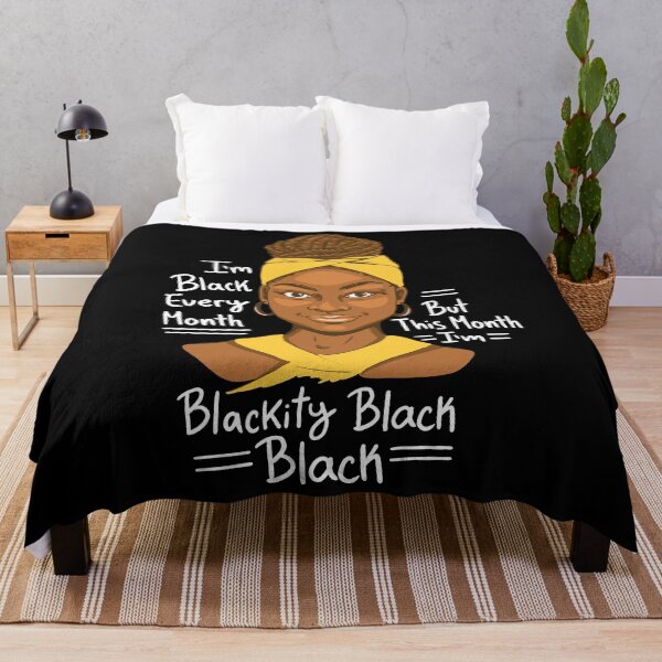 Item preview, I Am Black Every Month But This Month I'm Blackity Black designed and sold by Eddie SH.