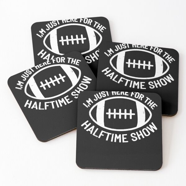 Item preview, I'm just Here for the Halftime Show Funny Football Gift designed and sold by rileyamiy.