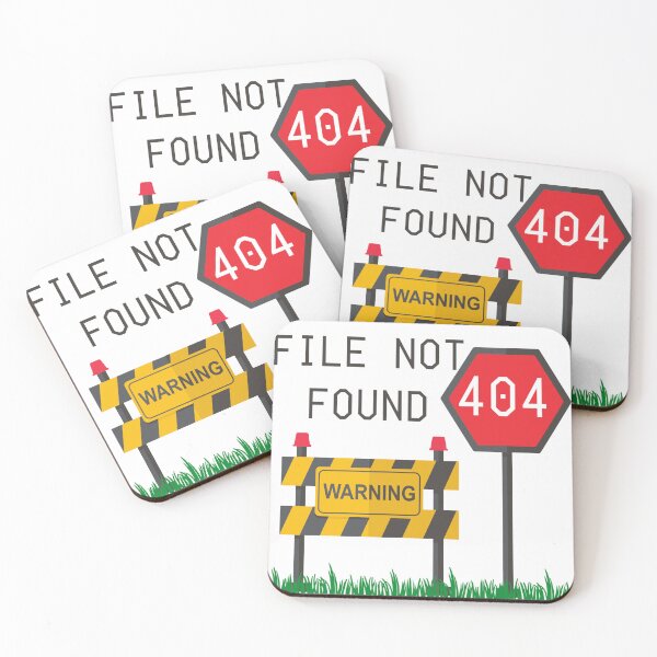 Item preview, File Not Found Error 404 designed and sold by RichTeeDesigns.