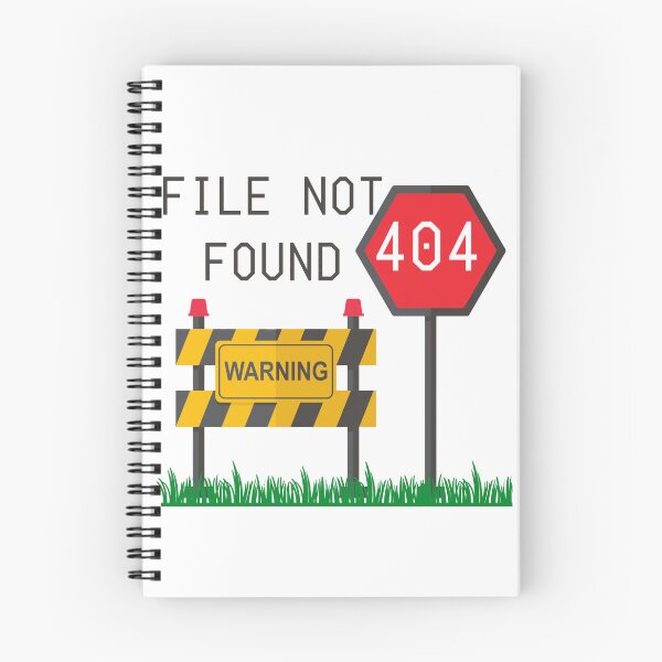 Item preview, File Not Found Error 404 designed and sold by RichTeeDesigns.