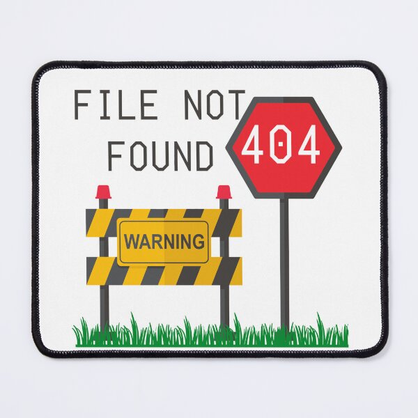 Item preview, File Not Found Error 404 designed and sold by RichTeeDesigns.