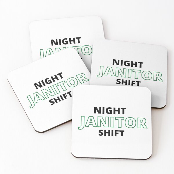 Item preview, NIGHT JANITOR SHIFT designed and sold by AGARI ★★★★★.