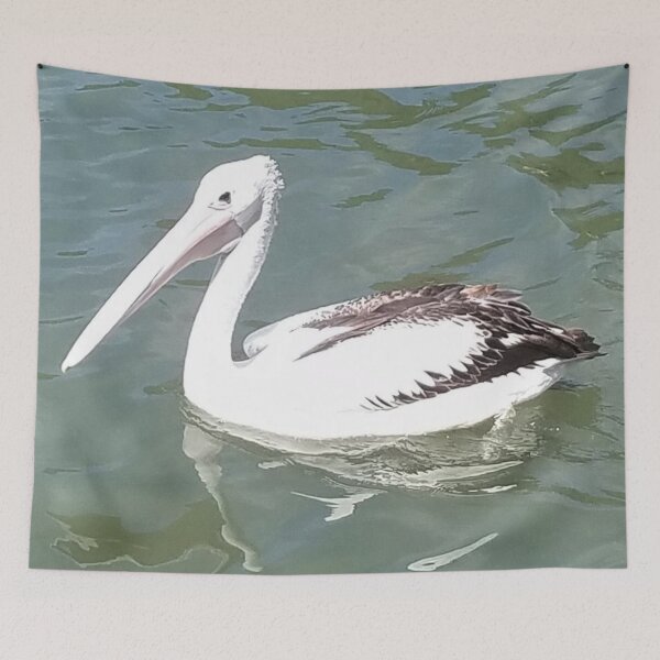 Item preview, Pelican On The Hawkesbury River designed and sold by MottoDigging.