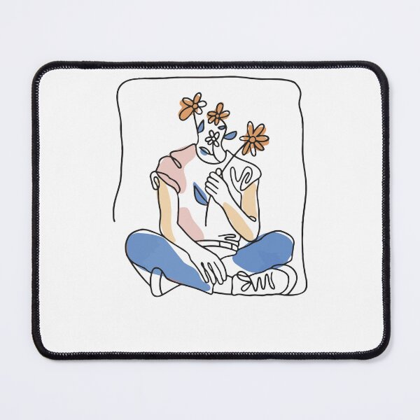 Item preview, outline flower designed and sold by zaher97.