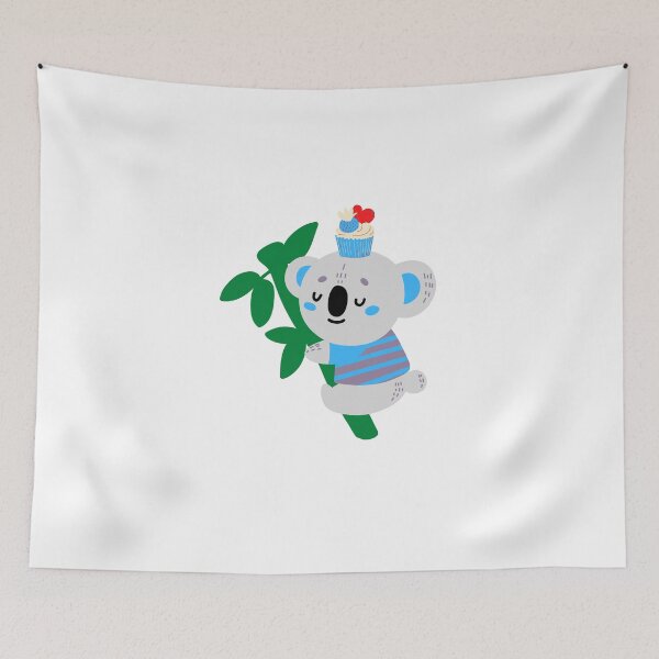 Item preview, Koala Cupcake blue designed and sold by AmonRa16.