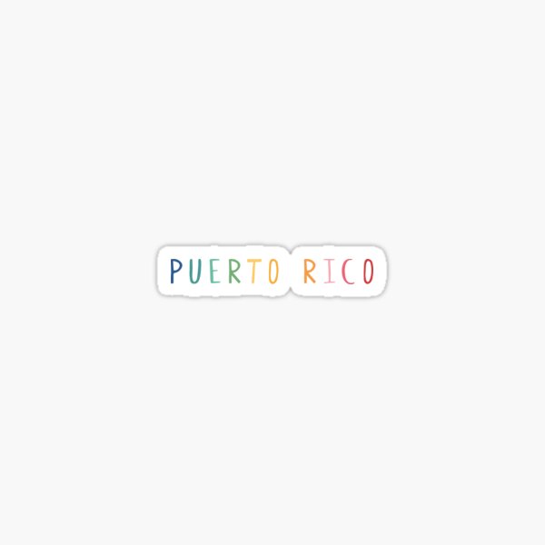 Puerto Rico Sticker