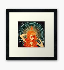 Cosmic Symmetry Framed Print
