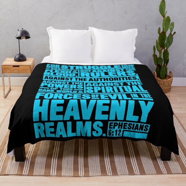 Item preview, Ephesians 6:12 Not Against Flesh and Blood designed and sold by plushism.