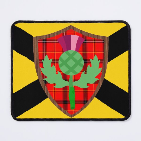 Item preview, AnCap Scottish Thistle Flag designed and sold by JonathanR1994.