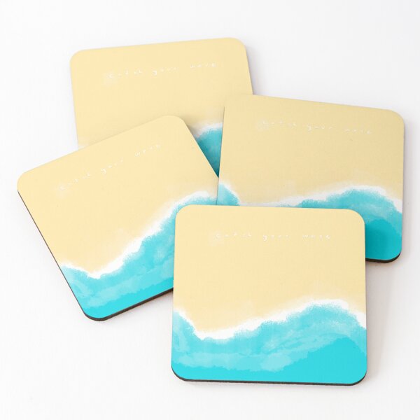 Item preview, Catch Your Wave Illustration designed and sold by lineartdesigns.