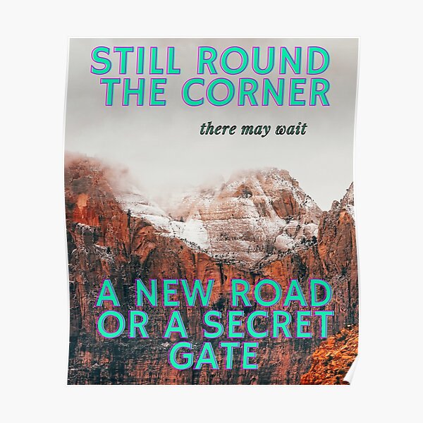 Posters Sur Le Theme Citation Tolkien Redbubble