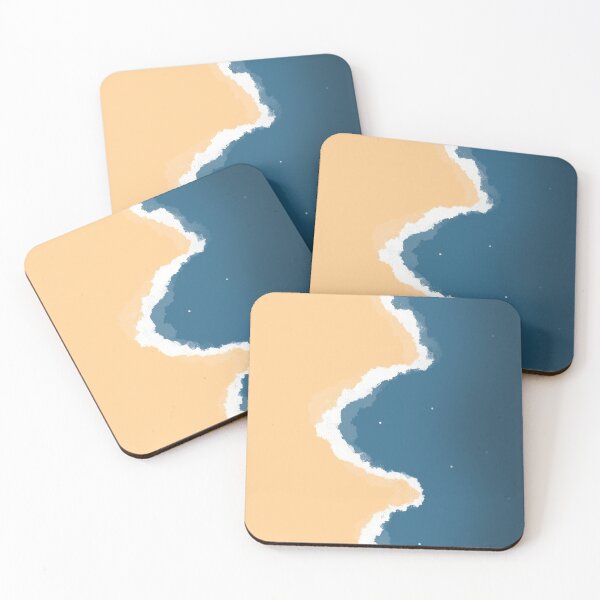 Item preview, A Shore Of Stars Illustration designed and sold by lineartdesigns.