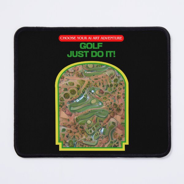 Item preview, Golf Just Play It AI Generated Art designed and sold by patricklevar.