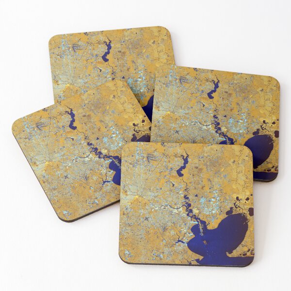 Item preview, Houston, Texas from space designed and sold by Raureif.