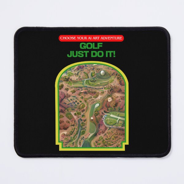 Item preview, Golf Just Play It AI Generated Art designed and sold by patricklevar.