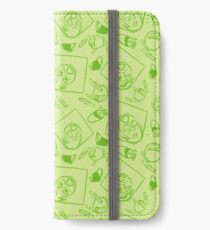 Peridotmuster iPhone Flip-Case/Hülle/Skin