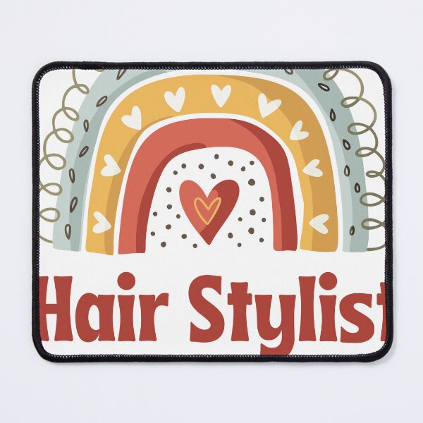 Item preview, Hair Stylist For Women Funny Hairstylist Rainbow designed and sold by diip.
