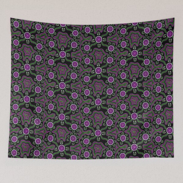 Item preview, Jas's version of digital art green pink & purple designed and sold by KooriColours013.