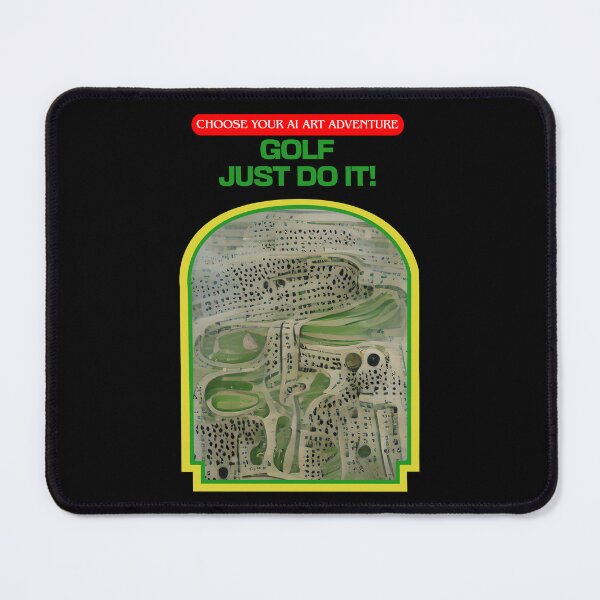 Item preview, Golf Just Play It AI Generated Art designed and sold by patricklevar.