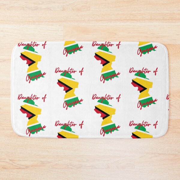 Item preview, Daughter of Guyana Map Flag designed and sold by NovawayDirect.