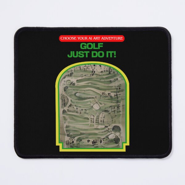 Item preview, Golf Just Play It AI Generated Art designed and sold by patricklevar.